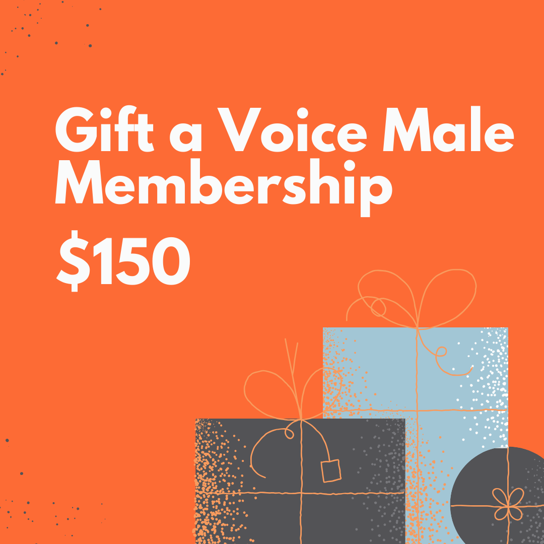 🎁 Gift Annual Voice Male Membership (Print) $150