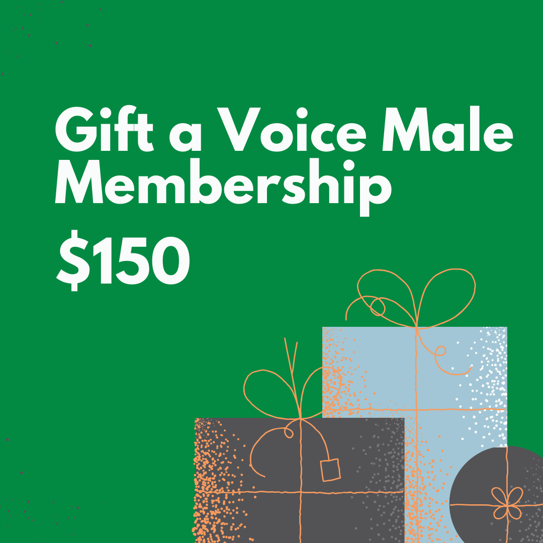 🎁 Gift Annual Voice Male Membership (Print) $150