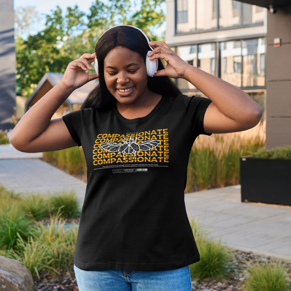 Women’s ‘Boys Will Be Compassionate’ Relaxed Tee