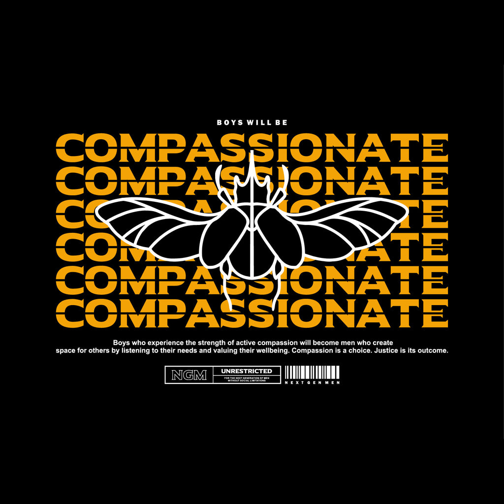 Women’s ‘Boys Will Be Compassionate’ Relaxed Tee