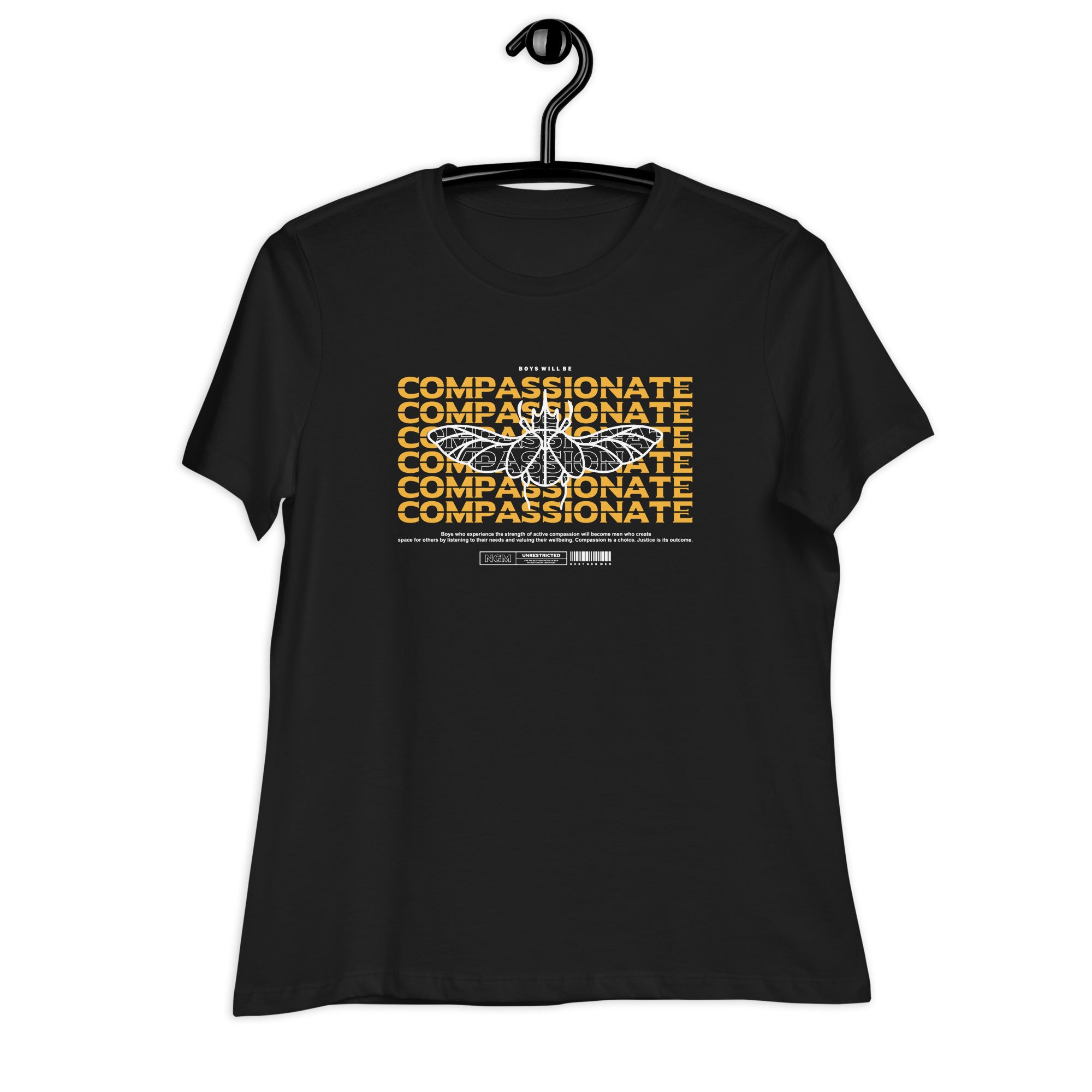 Women’s ‘Boys Will Be Compassionate’ Relaxed Tee